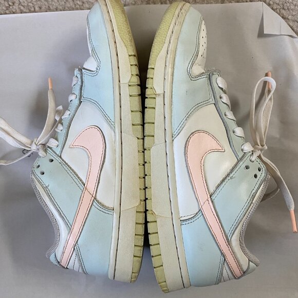 Women's Nike Dunk Low Barely Green Sneakers - Picture 5 of 9